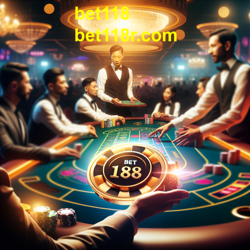 Experiência Imersiva no Casino Ao Vivo do Bet118